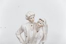 'Wedding Of The Bride And Groom On The Stairs' By Giuseppe Armani Porcelain Figurine