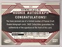 2020 Sage Rookie Autograph Raymond Calais Rookie Card #A20