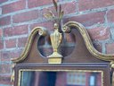 Antique Federal Style Wood & Gilded Mirror