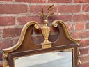 Antique Federal Style Wood & Gilded Mirror