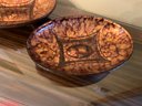 Two Decorative Oval Dishes