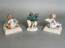 Three Vintage Ginori Porcelain Figurines