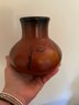Vintage Signed Native American Vase With Bear Detail