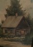 Framed Oil Painting- Farmhouse