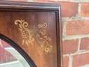 A Beautiful Vintage Hitchcock Stenciled Wooden Beveled Mirror