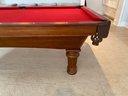 8Ft Brunswick Contender Series Pool Table / Ping Pong  In Cherry Finish