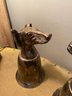Antique English Horse And Hound Stirrup Cups