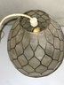 Vintage Capiz Hanging Pendant Lamp