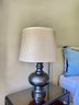 PAIR Lillian August Bronze Finish Table Lamps
