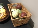 Americana Painted Wooden Egg Collection