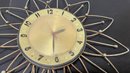 Lux MCM Sunburst Wall Clock To Restore