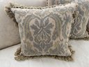 Pair Of Beautiful Gerry Nichol Aubusson Accent Pillows