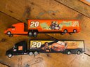 Home Depot Tractor Trailers- Shrek And Tony Stewart