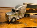 All Metal John Deere Truck And Trailer -limited Edition