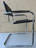 Vintage Made In Italy Chrome Arm Chair 0589