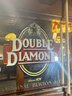 Large Double Diamond Beer Sign