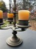 Vintage Brass Candleabra Made In Italy