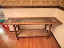 Bamboo Style Console Table