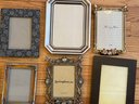 13 Decorative Picture Frames Various Sizes 4x6' To 10x12' Glass Metal Stone Wood