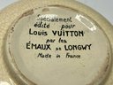 VERY RARE Incredible Antique LOUIS VUITTON Porcelain Cigar Ashtray - Amazing Condition - VERY RARE FIND !