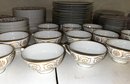 Large 94 Piece Set Of Palazzo Anthemion China - Made In Japan