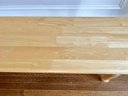 Hardwood Planked Top Wooden Bench (unit 6)
