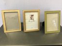 A Group Of Three Ashleigh Manor Picture Frames - 5' X 7'