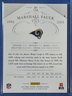 2014 Panini National Treasures Marshall Faulk Silver Refractor Card #134   Numbered 15/25