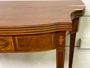 A Gorgeous Mahogany Federal Style Flip Top Game Table