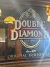 Large Double Diamond Beer Sign