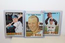 9 Topps Vintage Red Sox Cards - Lonborg - Petrocelli -1967-1969
