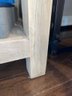 Rustic Wood Framed Storage Shelves
