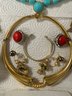 Beautiful Vintage Jewelry Ear Rings Bracelet Chains Bangle Neck Chains Hair Clips In Multicolor             D2