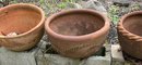 Three Terra Cotta Pots