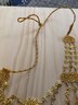 Goldtone Chest Chain Necklace