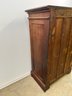 Stunning Antique Side Lock Six Drawer Chest With Double Casters