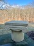 Outdoor Cast Stone Ionic Column Statuary  / Decorative Pedestal