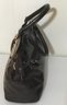 A7. Galian New York Snakeskin & Leather Handbag, Tassel