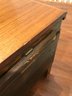 Vintage Wooden Cedar Chest With Storage Tray !