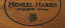 Henkel Harris Clover Top Chippendale Mahogany Drum Table
