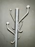 Vintage Aluminum Coat Rack With Weighted Base