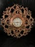 Syroco Hollywood Regency MCM Clock