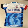 4 Bicycle Racers' T-shirts: 2 Face Of America, Hospital For Special Surgery T-shirt, Pedros T-shirt.      B4