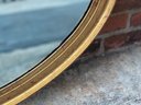 Large Vintage La Barge Gilded Oval Mirror