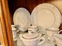 M Fine China 'First Love' Pattern Service For 8 China Set 52 Pieces