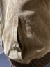 Vintage J. Peterman Suede With Fabric Lined Mens Vest Med