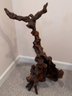 Carved Wooden Flying Seagull Sculpture Floor Statue Mother Nature Art Home Decor 18x36