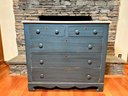 A Beautiful Signed Antique Dresser With Marble Top