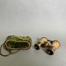 Antique Louise Welsh Mother Of Pearl & Brass Opera Glasses