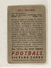 1951 Topps Bowman Bill Swiacki Football Card #132